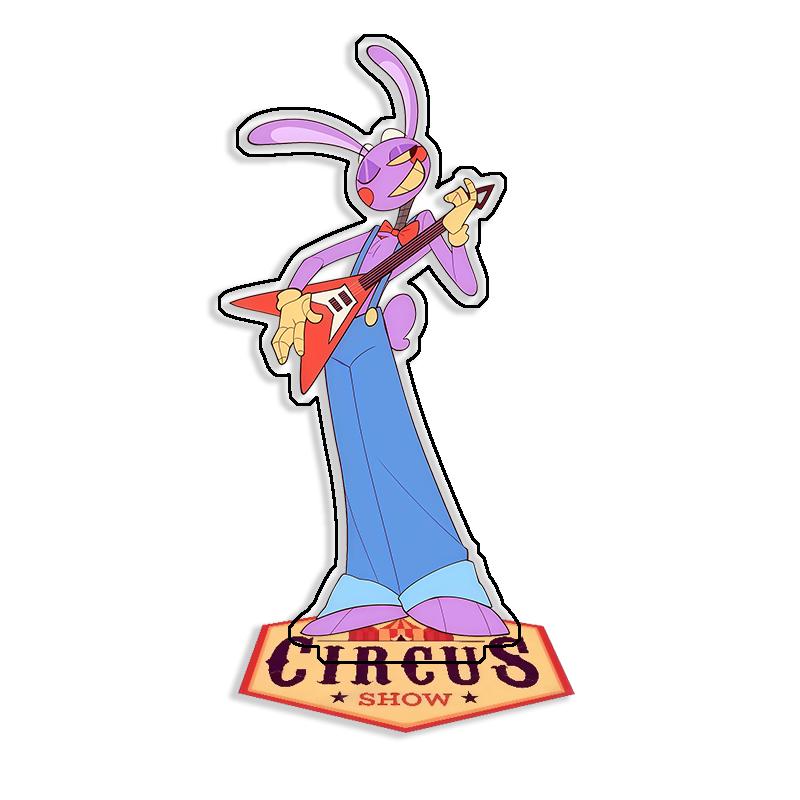 Staand Bord voor The Amazing Digital Circus Caine ZoobleGangle Acryl Zelfgemaakt Schattig Anime Spel Desktop Decoratie Speelgoed Fans Cadeau 15cm
