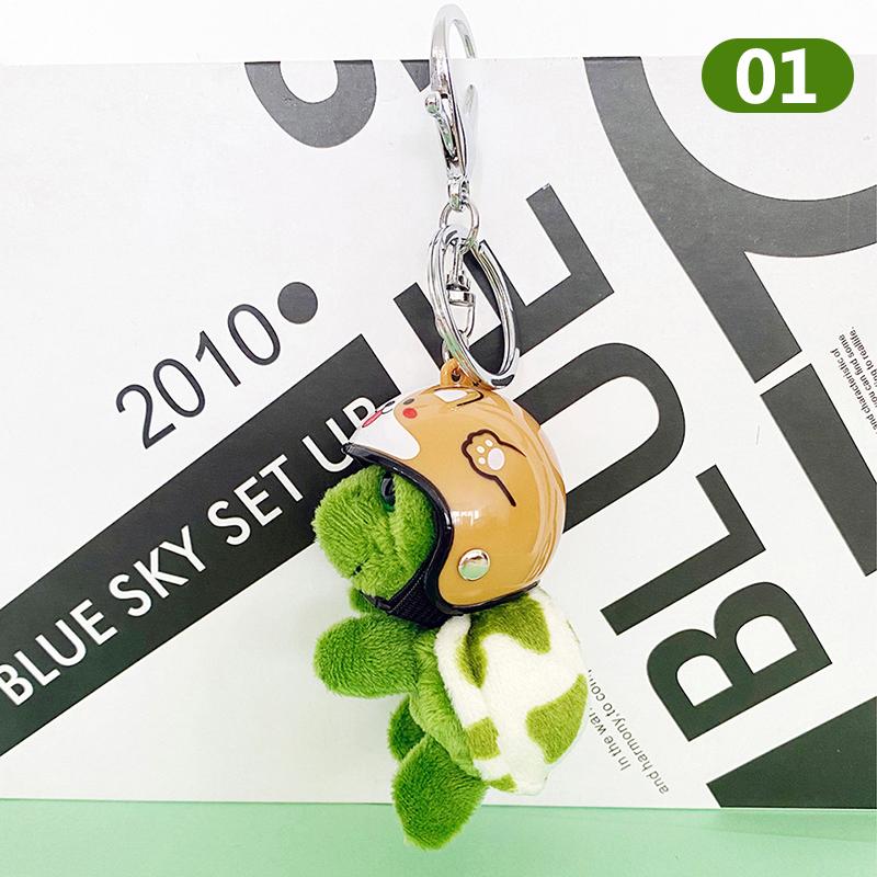 

Кавайный шлем, брелок с морской черепахой, милый плюшевый брелок с животными, детский подарок