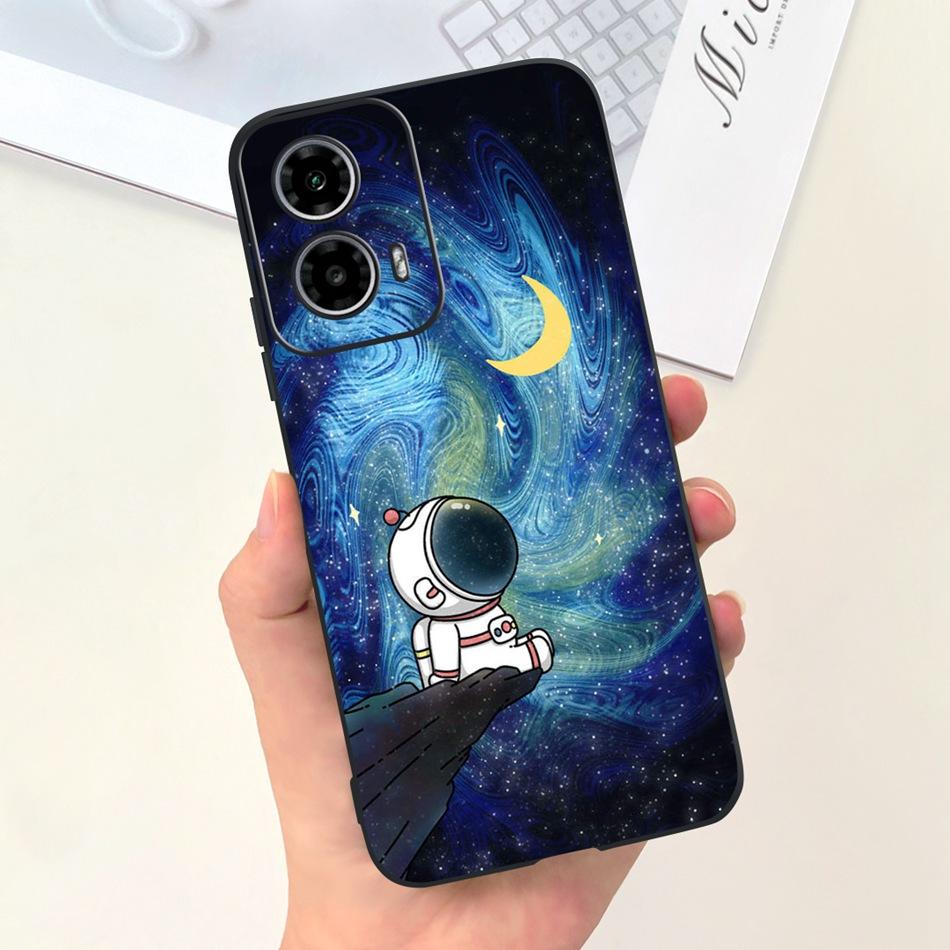 2024 New Design Phone Case For Motorola Moto G24 G34 Soft Black Silicon Protective Cover For MOTO G24 G34 4G 5G Phone Bumper