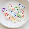 20 Stück Niedliche Cartoon Einhorn Pony Flache Rückseite Harz Scrapbooking DIY Schmuck Basteln Dekoration Zubehör