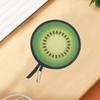 Mini flower Style Folding Fan Round With Pocket Handheld Fan Flower Pattern Collapsible Fan Wedding Party Outdoor Activities