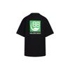 Balenciaga Drop Shoulder Sleeve T Shirt Women's Black Loose Fit 594599THV631000