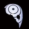 Naruto Uchiha Obito Broken Mask Halloween Cosplay Prop Kids Boys