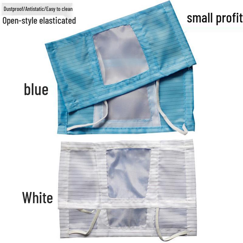 Anti-Static Dustproof Double-Layer Breathable Cloth Face Mask with Elastic Straps