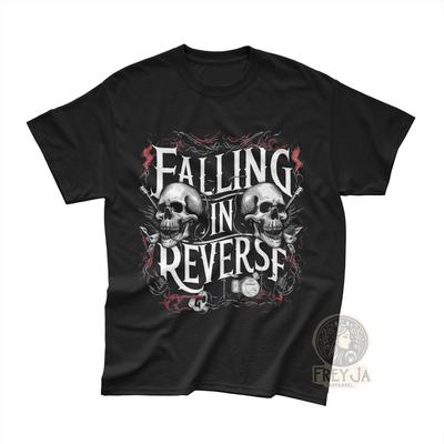 Falling In Reverse T-Shirt - Unisex Rock Music Band Tee - Rocker Style Shirt - Concert Apparel Gift - Falling In Reverse Merch
