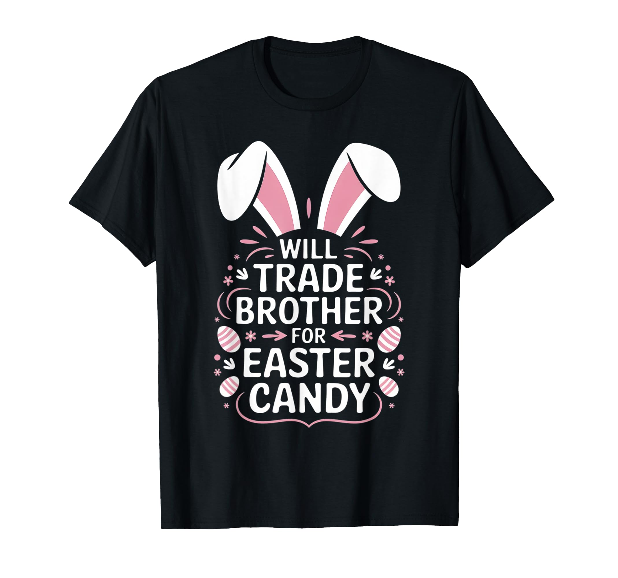 

Children Trade Siblings for Easter Candy Eggs T-Shirt чорний