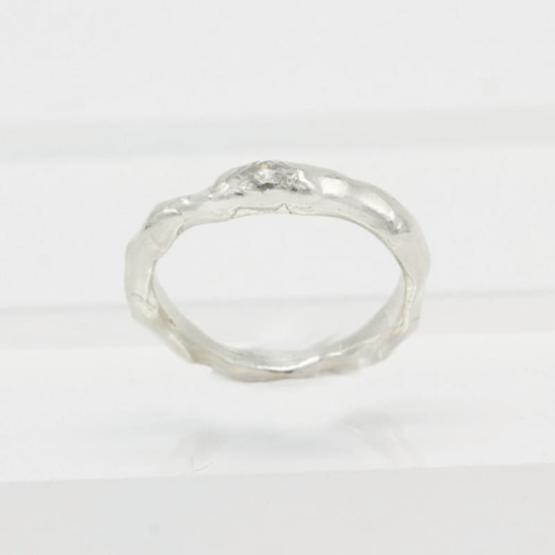 studio curve 1stone ring