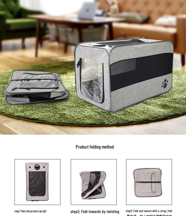 In Stock Large Foldable Portable Outdoor Dog Tent Car Cage