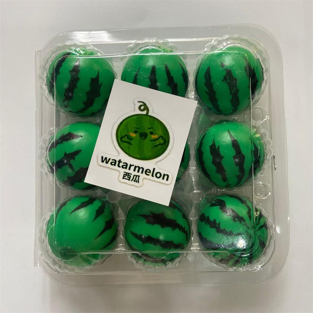 Tomates Melancia Macios Bolas de Estresse Laranja para Crianças Adultos Bolas de Massa de Frutas Alívio da Ansiedade Bolas Elásticas Lembrancinhas de Festa