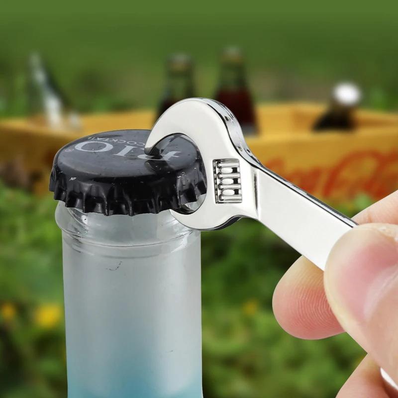 Yaratıcı Mini Anahtar Şeklinde Şişe Açacağı Çok Fonksiyonlu Anahtarlık Kişiselleştirilebilir Bira Açacağı Taşınabilir Dış Mekan Açacağı