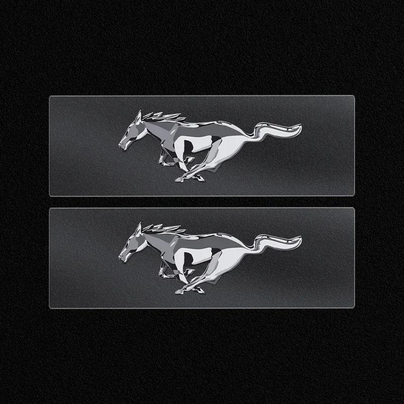 Car Sticker Hot For Ford Car Co-Pilot Sun Visor Sticker Auto Logo Styling Sunshade Accessories for Ford Focus 2 3 Fiesta ST RS M