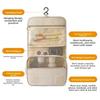 Travel Cosmetic Organizer With Waterproof Polyester Fabric For Women And Makeup Storage