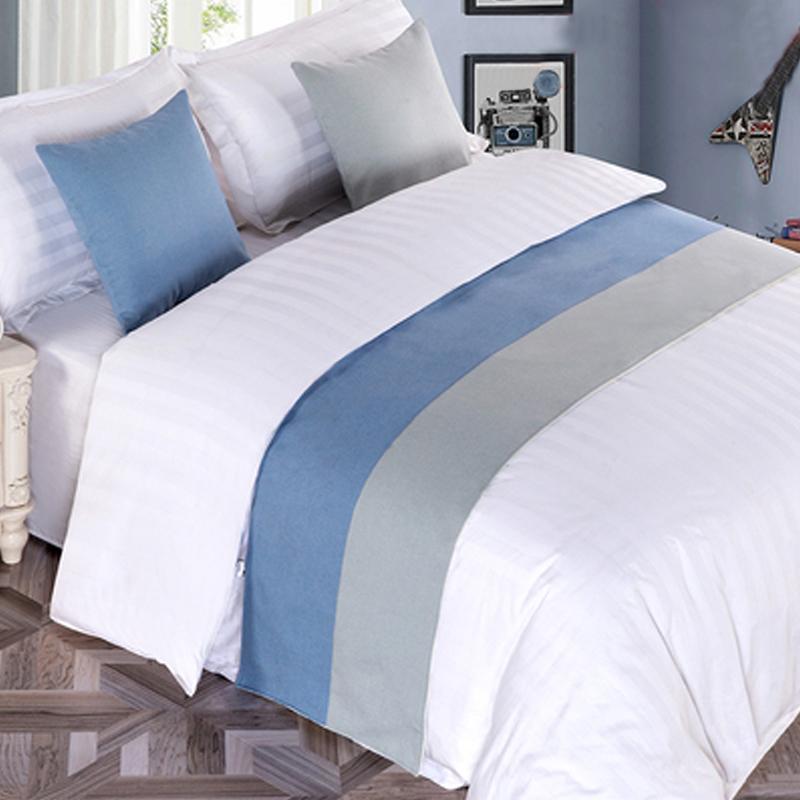 Modern Bed Runner Bedding Scarf Towel Protection Throw Bedding For Bedroom Hotel Wedding Room Decor Bed Runner