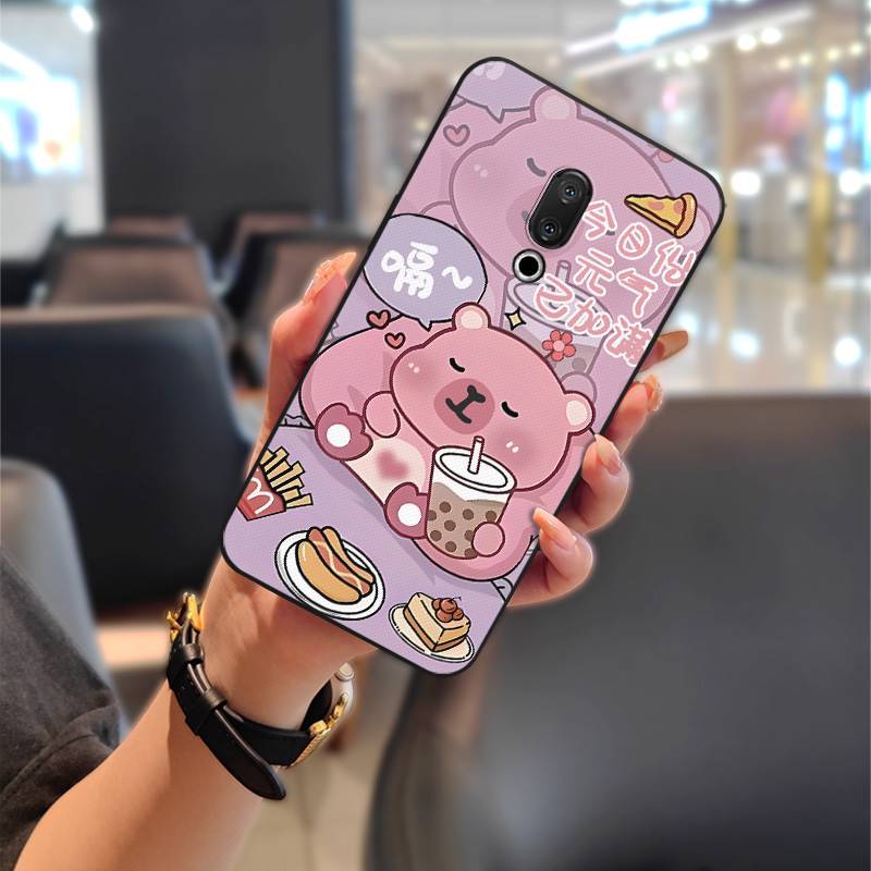 Silikon Staubdichte Handyhülle Für Meizu 15/15 Lite Graffiti Rückseite Cartoon Stoßfest Weiche Hülle Schmutzabweisendes TPU