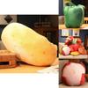 Cartoon Fruit Plush Cushion Pillow For Sofa Office Nap Soft Floral Design Gift For Kids