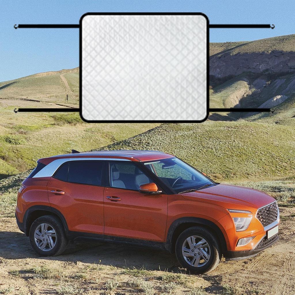 Sunroof Sunshade Sun Roof Shade Umbrella With Elastic Bands UV Protection Canopy For Heat Snow Vehicle Truck Window Camping