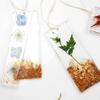 DIY Resin Crystal Epoxy Bookmark Tag Wave Rectangle Bookmark Mirror Silicone Mold for UV Epoxy Casting Mold