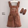 Princess Style Apron for Cooking, Nail Art, or Restaurant Workwear with Logo