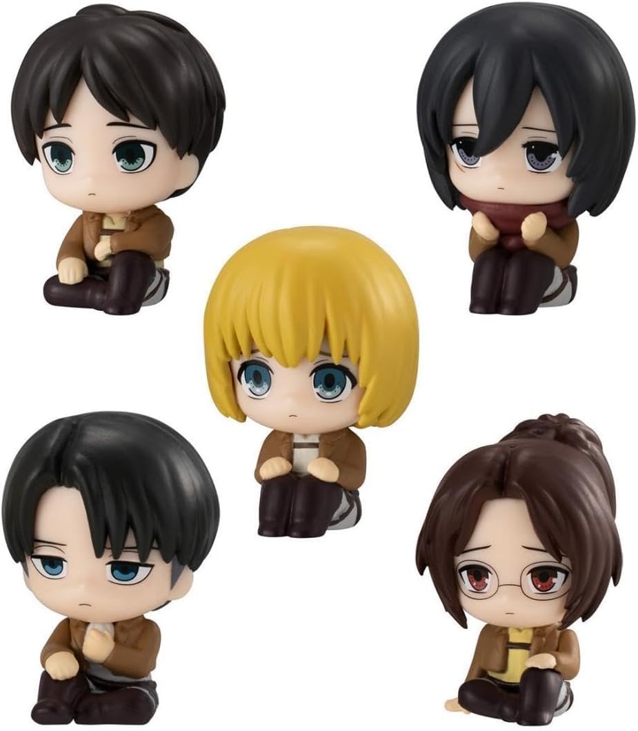 

Machiboke Attack on Titan 10th Anniversary версия. Все 5 типов набора