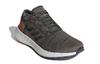 Adidas Pureboost Go J Sports Slip Resistant Low top Kids' Running Shoes Gray Orange White Teenagers F34007