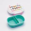 Skater Bento 360ml Fluffy Made in Single Dishwasher and Microwave Colorful Children's Box, Capacity, Lid, Japan, Tier, Safe, Peach, QAF2BAAG-A