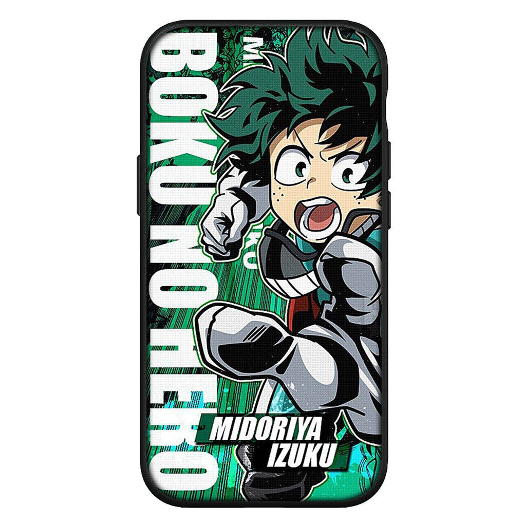 Hülle für iPhone 16 15 Xiaomi Redmi Note 14 13 12 11 Pro Max X 8 9 16e Samsung Galaxy S25 S24 S23 Moto OPPO Huawei My Hero Academia BNHA Handyhülle