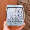 Candy Color Elastic Hair Bands for Women's High Elastic Hair Circle Rope Hair Accessories Headwear Headdress