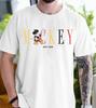Disney Men's Mickey Mouse Est. 1928 Graphic Print T-Shirt Summer Cotton Women Tops Tees Streetwear Casual Trendy Oversized Loose