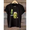 Graphic Print T-shirt, Short Sleeve Crew Neck Casual Top for Summer & Spring, Women's Clothing