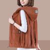 Women's Plus Size Stylish Corduroy Vest - 2026 Spring/Autumn Middle-Aged Mother Slimming Outerwear
