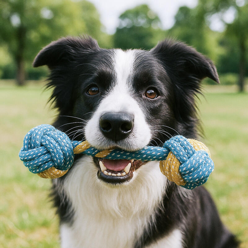 Dog Rope Bone Toy Dog Knot String