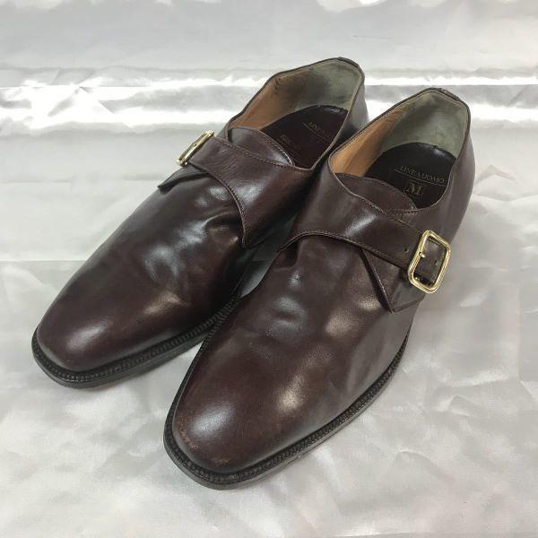 

Bruno Magli Monk Strap Leather Dress Shoes Brown 7.5 26.0