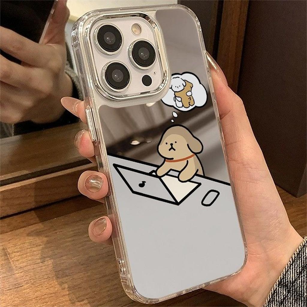 Mirror Phone Case with Stand for Huawei Nova13pro Mirror Phone Case Stand Mirror Mirror