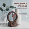 Floating Clock Bluetooth Speaker: Luminous Time Gate Ornament & Gift