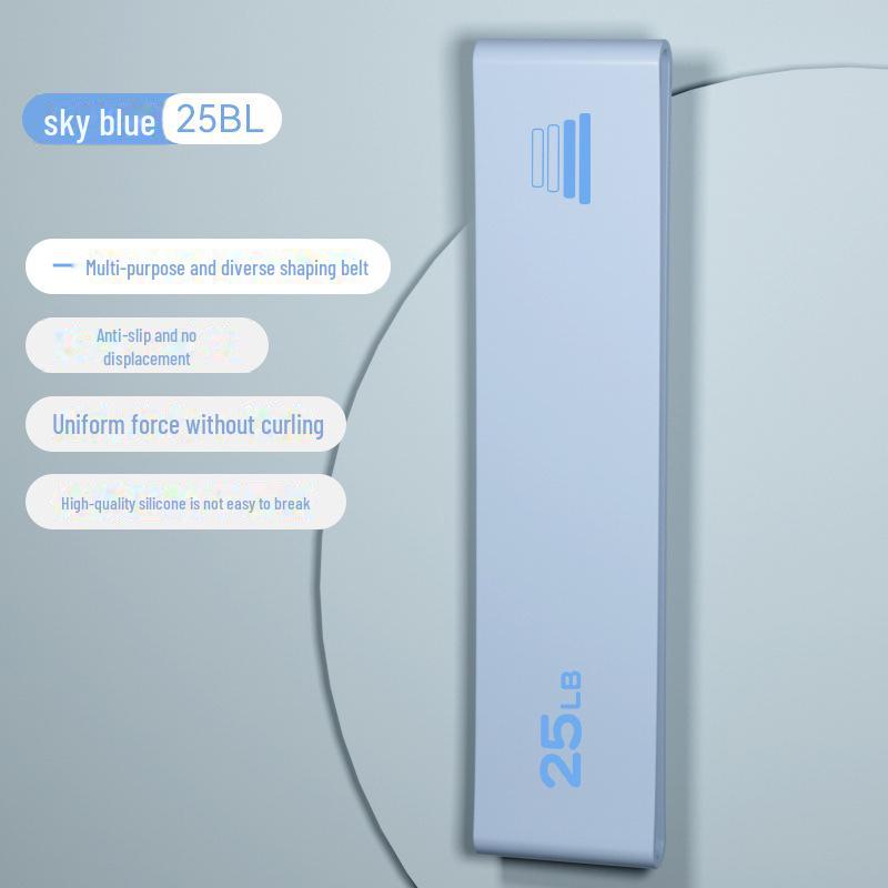 Silicone Elastic Yoga Resistance Band for Home Fitness, Exercise, Squats, and Dance.