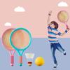 Kids Tennis & Badminton Racket Set - Lightweight Outdoor Sports Racket Portable Tennis & Badminton Gear for Children