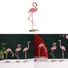 Resin Art Flamingo Sculpture For Home Office Desk Decoration Gift For Colleagues