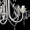 Lustre en cristal transparent plafonnier 5 feux lampe luminaire 240687
