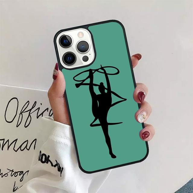 ribbon gymnastics movement Phone Case Cover For iPhone 17 Air 15 16 14 13 12 Pro Max 11 Pro Max Plus Coque Shell