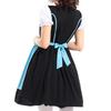 Women's Vintage Dress Solid Color Patchwork Cosplay Dresses
