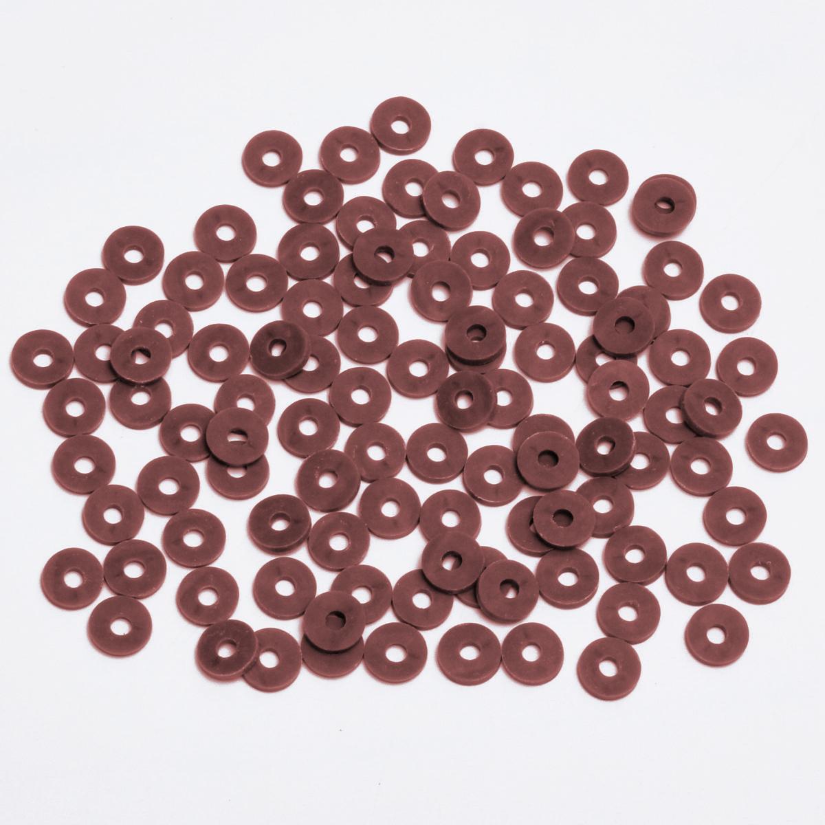 

Ожерелье ручной работы 6 мм Брелки для ключей Круглые 200 шт. Браслет DIY Материалы Свободные бусины Сплошной цвет Полимерная глина Прокладка Плоское изготовление