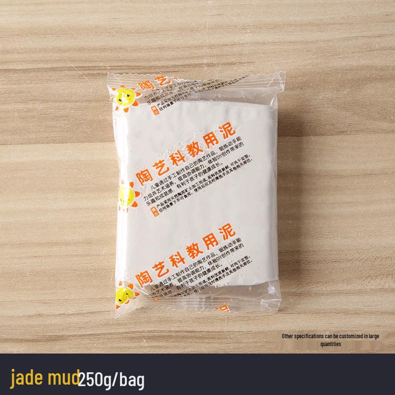 No-Bake Soft Polymer Modeling Clay for Kids' Pottery Wheel & Handmade Sculptures