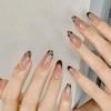 Self-Adhesive Leopard Print Nail Stickers French Nail Stickers  Party Makeup Styling