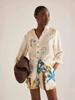 2025 European & American Fashion Linen Casual Shirt & Cardigan Shorts
