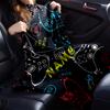 Custom Name Game Controller Theme Printed Blanket - Perfect for Couch, Bed, Travel & Outdoor Use | Machine Washable, Cozy & Durable.