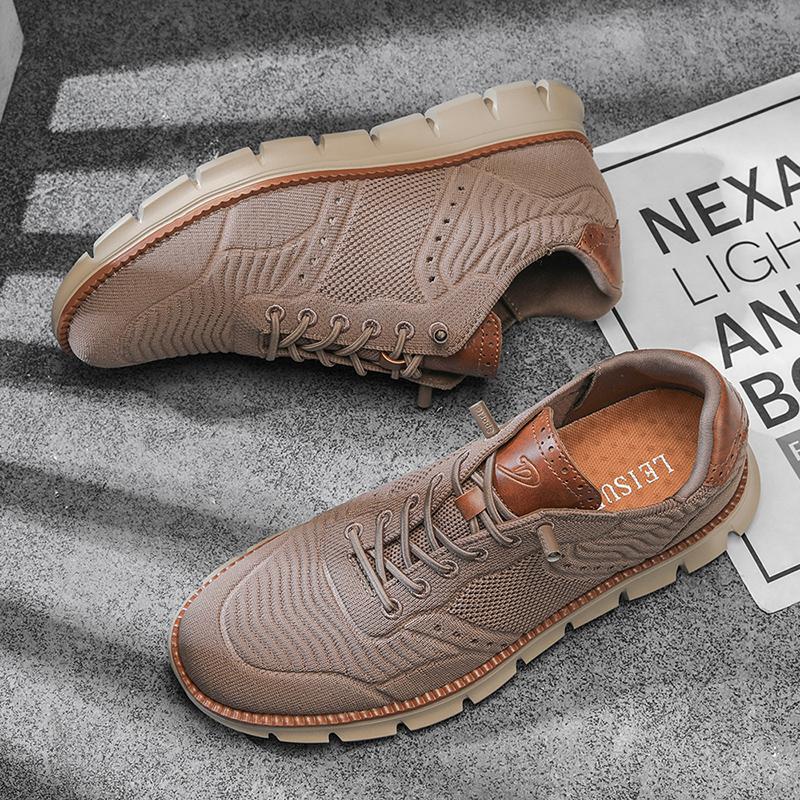

Mens Mesh Shoes Plus Big Size 50 51 52 53 54 Stylish Loafers Casual Shoes Sneakers Summer Hot Sale 40 хаки