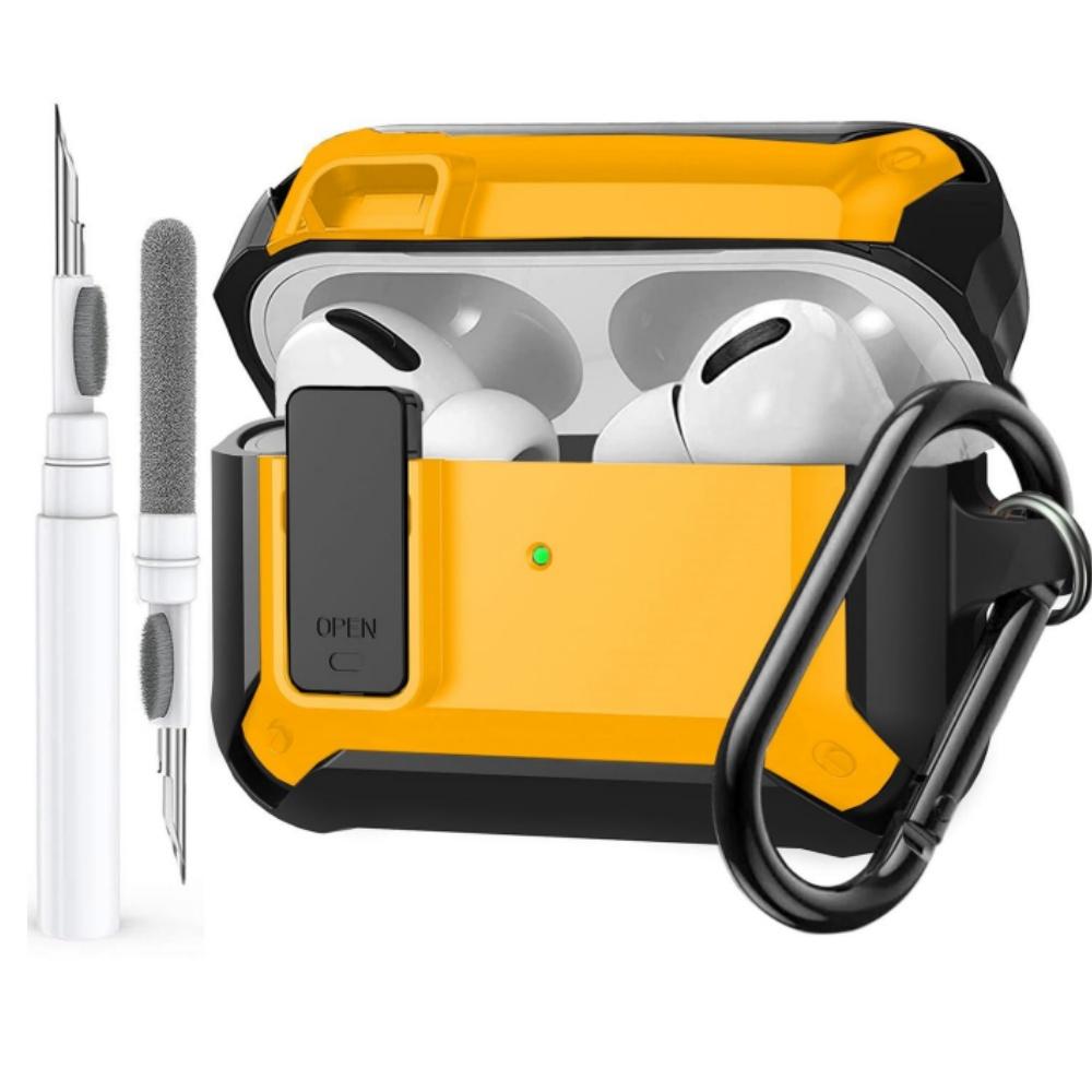 for Airpods Pro 3 Case Safety Lock Case for Apple Airpod Pro 3 (2025) with Cleaning Kit Drop Protection Air pods Pro3 Case Cover