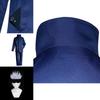 Authentic Jujutsu Kaisen Gojo Satoru Cosplay Costume Wig Men School Uniform Suit Outfit For Parties
