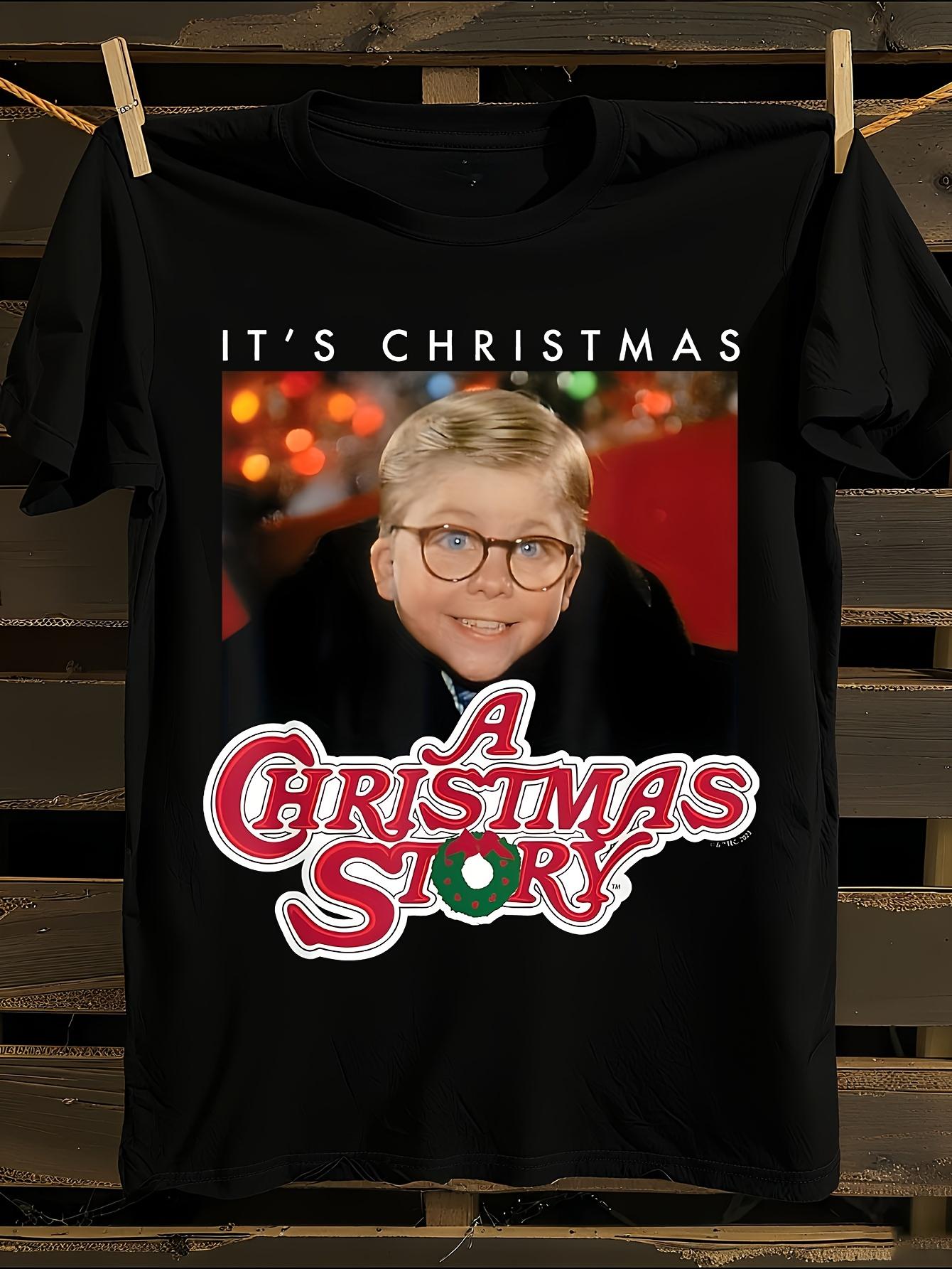 White Christmas Story Ralphie Tshirt XL