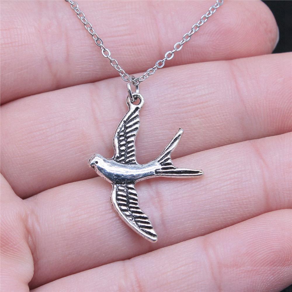 Necklace Chokers 40cm Short Chain Bird Butterfly Kids' Jewelry Materials QN010